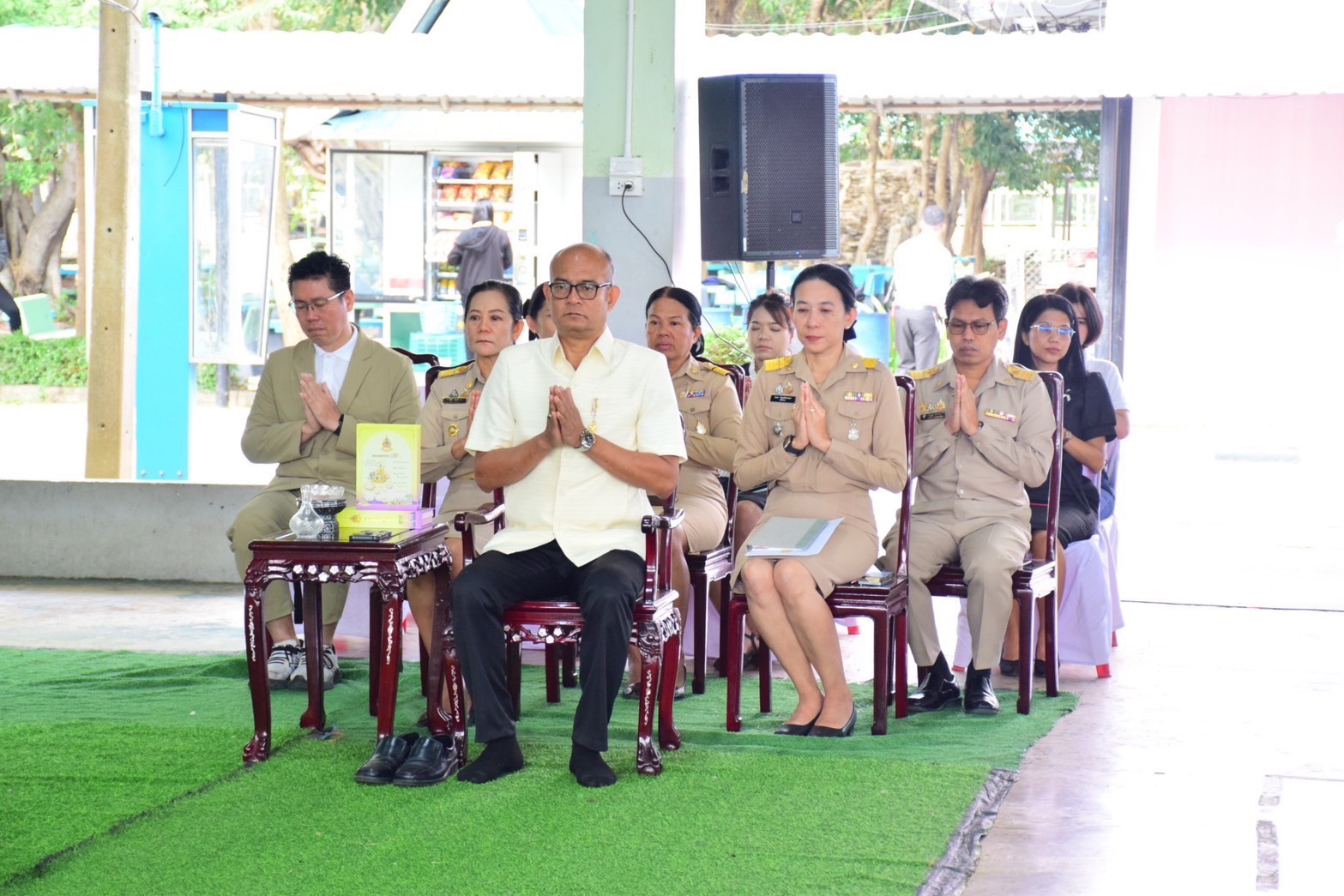 กิจกรรมธรรมนาวา “วัง” สู่หัวใจประชาชน เฉลิมพระเกียรติ พิธีเจริญพระพุทธมนต์ และสวดประกาศพระปริตร ถวายเป็นพระราชกุศล แด่ พระบาทสมเด็จพระปรเมนทรรามาธิบดีศรีสินทรมหาวชิราลงกรณฯ พระวชิรเกล้าเจ้าอยู่หัว