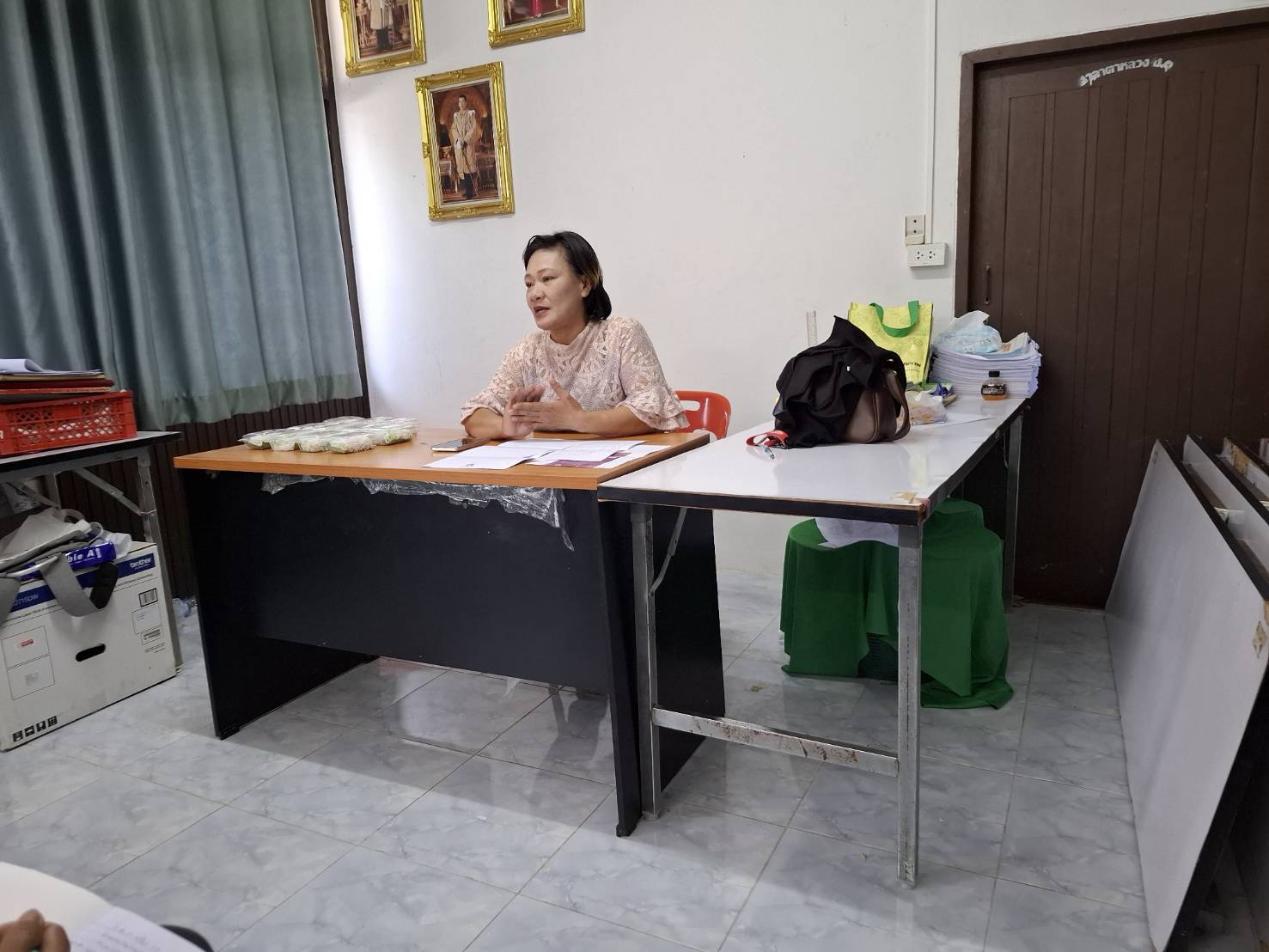 ประชุมชี้แจงแนวทางการขับเคลื่อนงานให้แก่คณะทำงานขับเคลื่อนกองทุนพัฒนาบทบาทสตรีตำบลโพตลาดแก้ว ประจำปีงบประมาณ 2569 